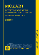 String Trio E flat major KV 563 (Study Score)